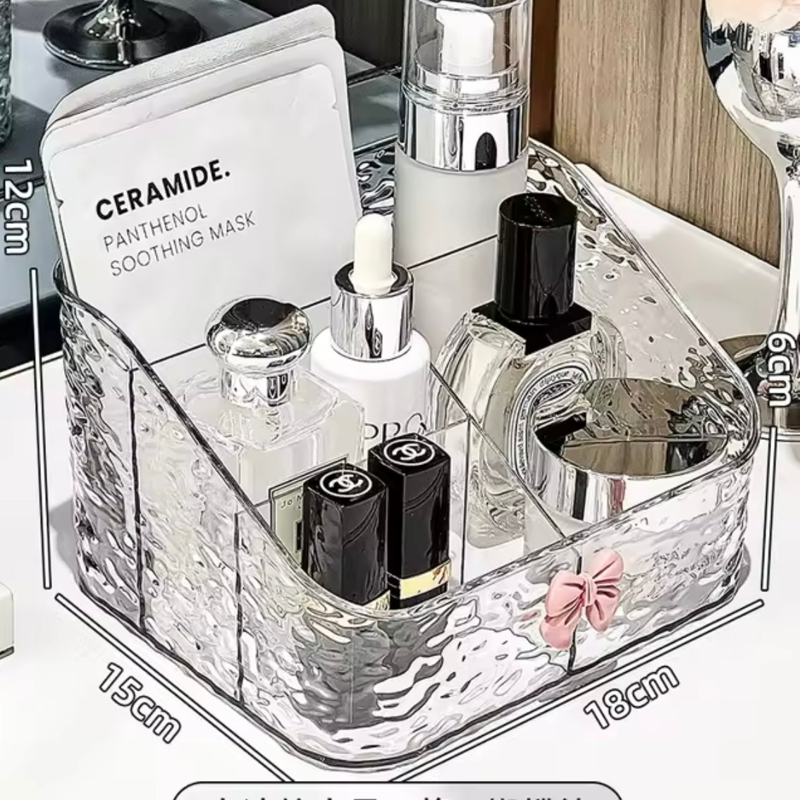 Organizador de Escritorio, 18x15x12cms