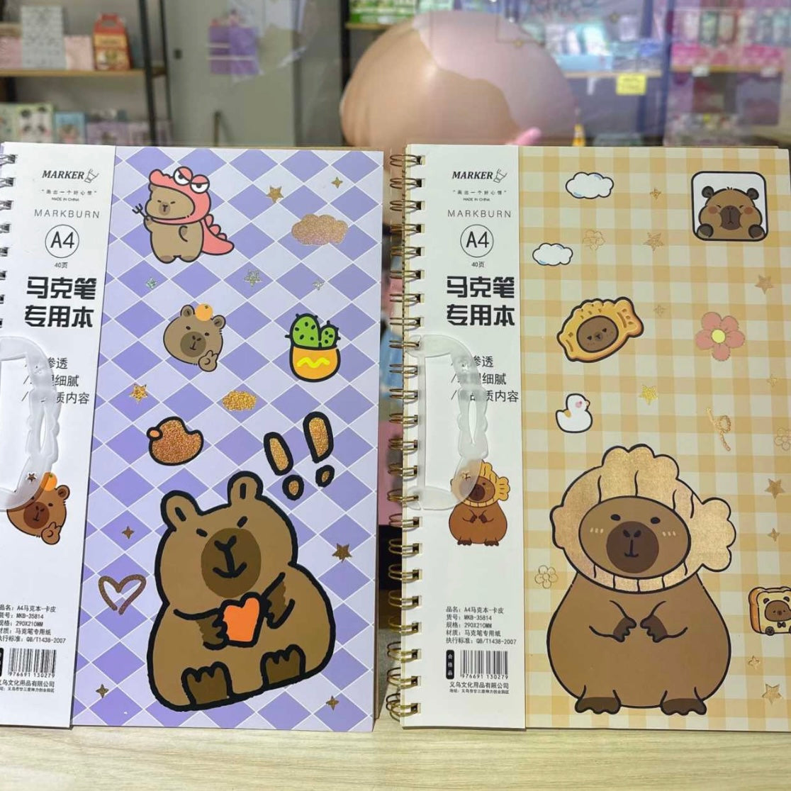 Croquera “Capybara”. 29x21Cms