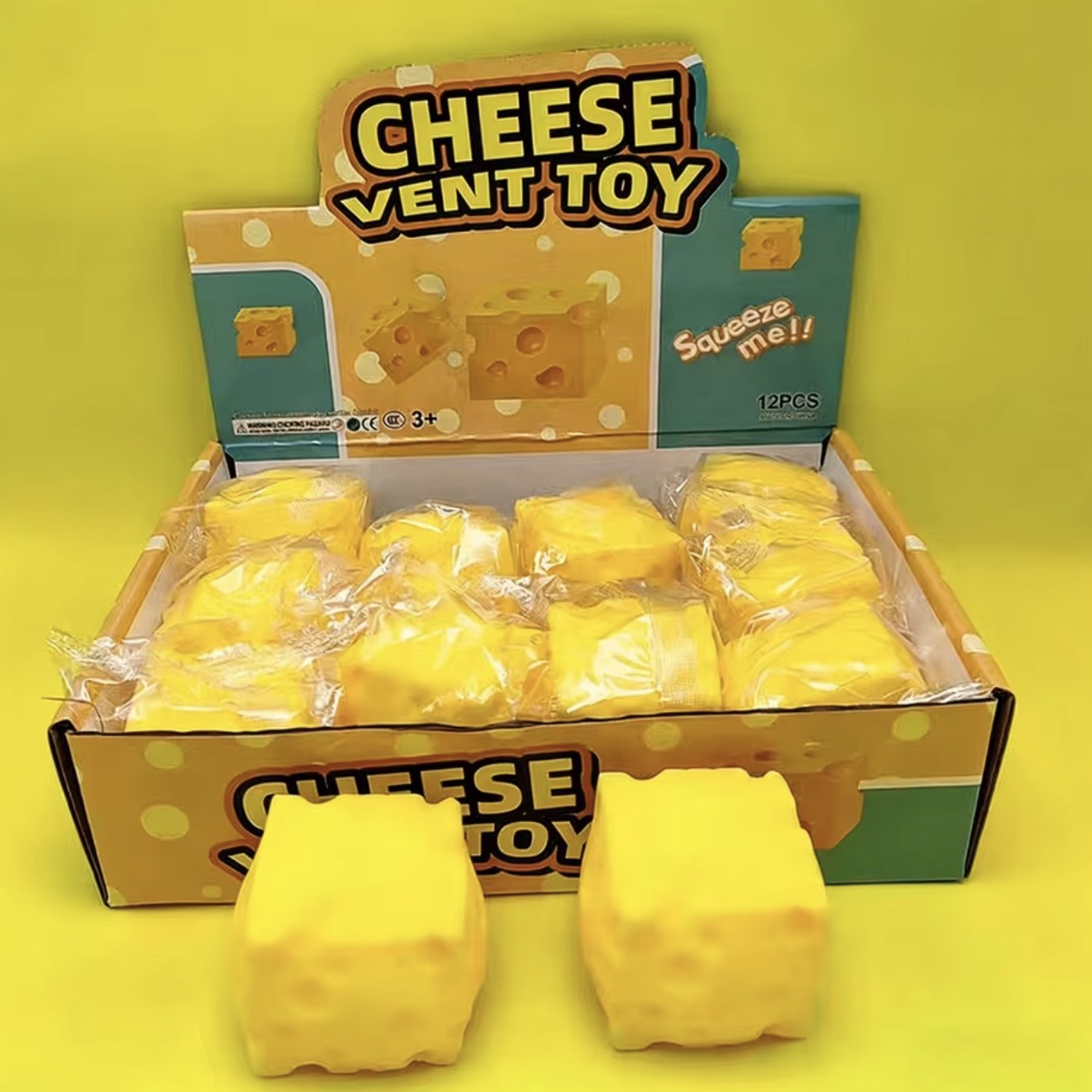 Squishy “Queso Cuadrado”