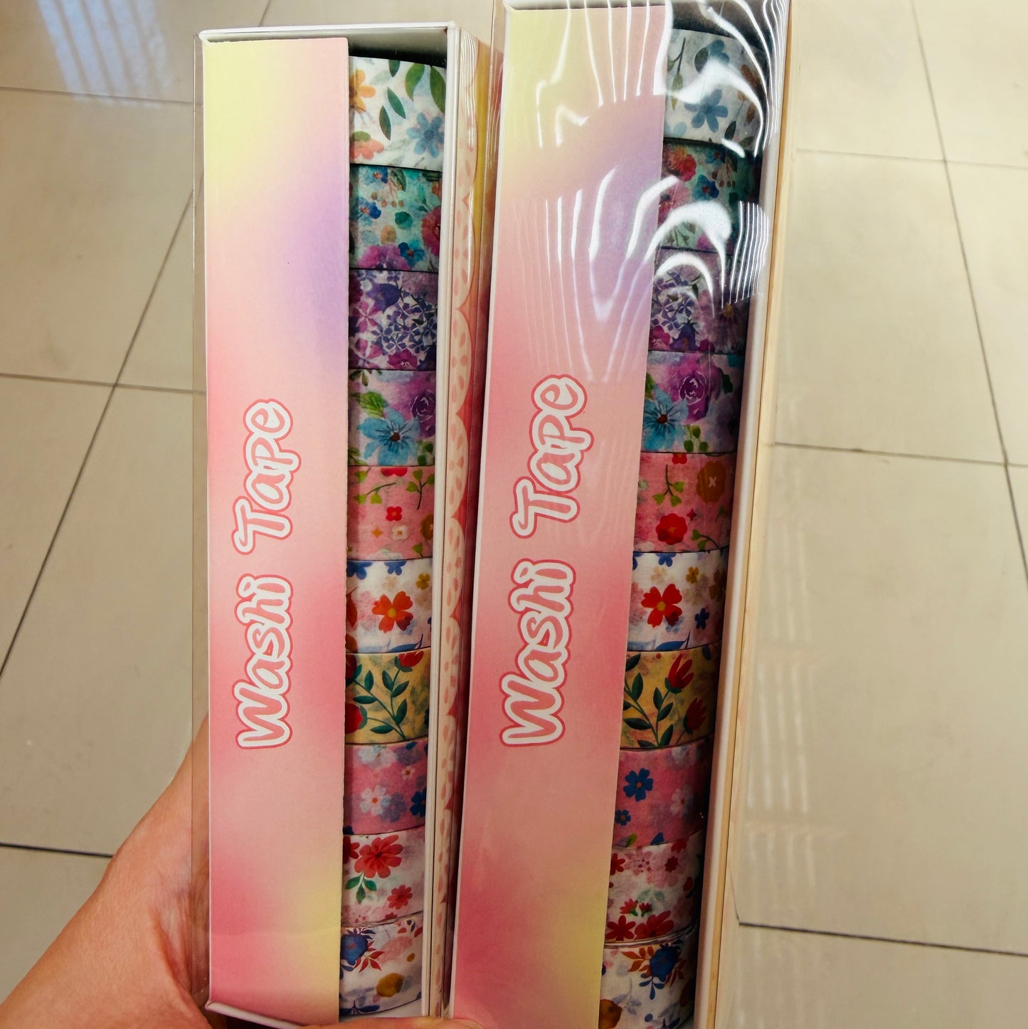 Set 10 Washi Tape “Flores”