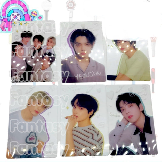 Set 6 Photocards Premium PVC “TXT”