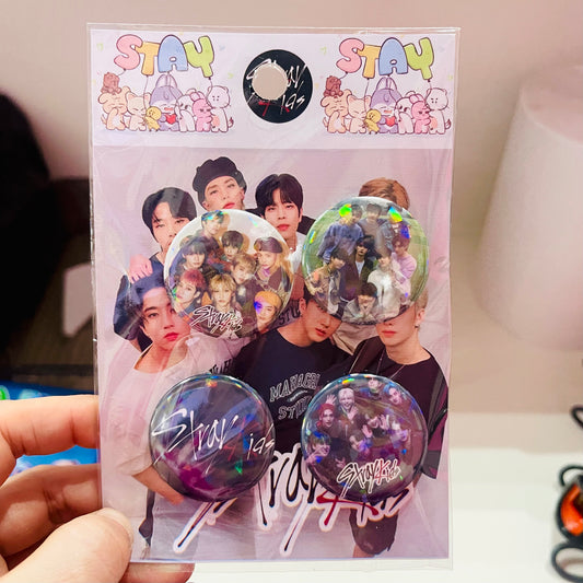 Set 4 Chapitas “ StrayKids”