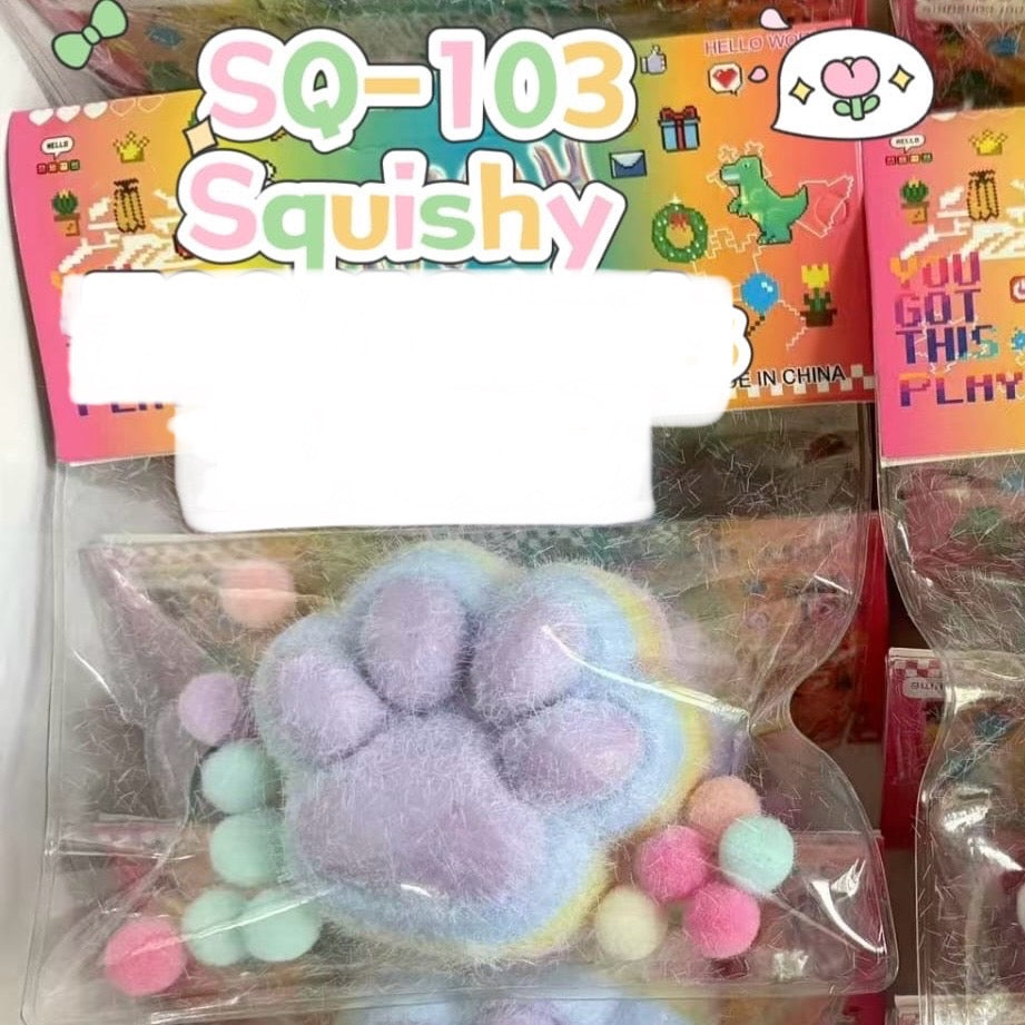 Squishy “Patita Arcoíris”