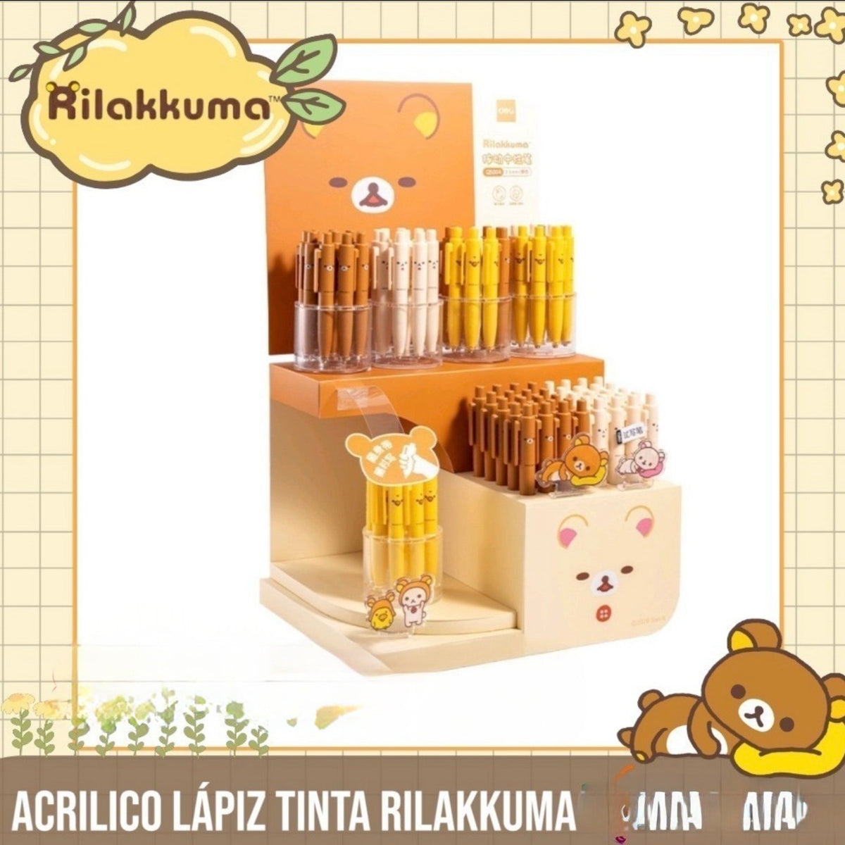 Lápiz “Rilakkuma”. Tinta Negra