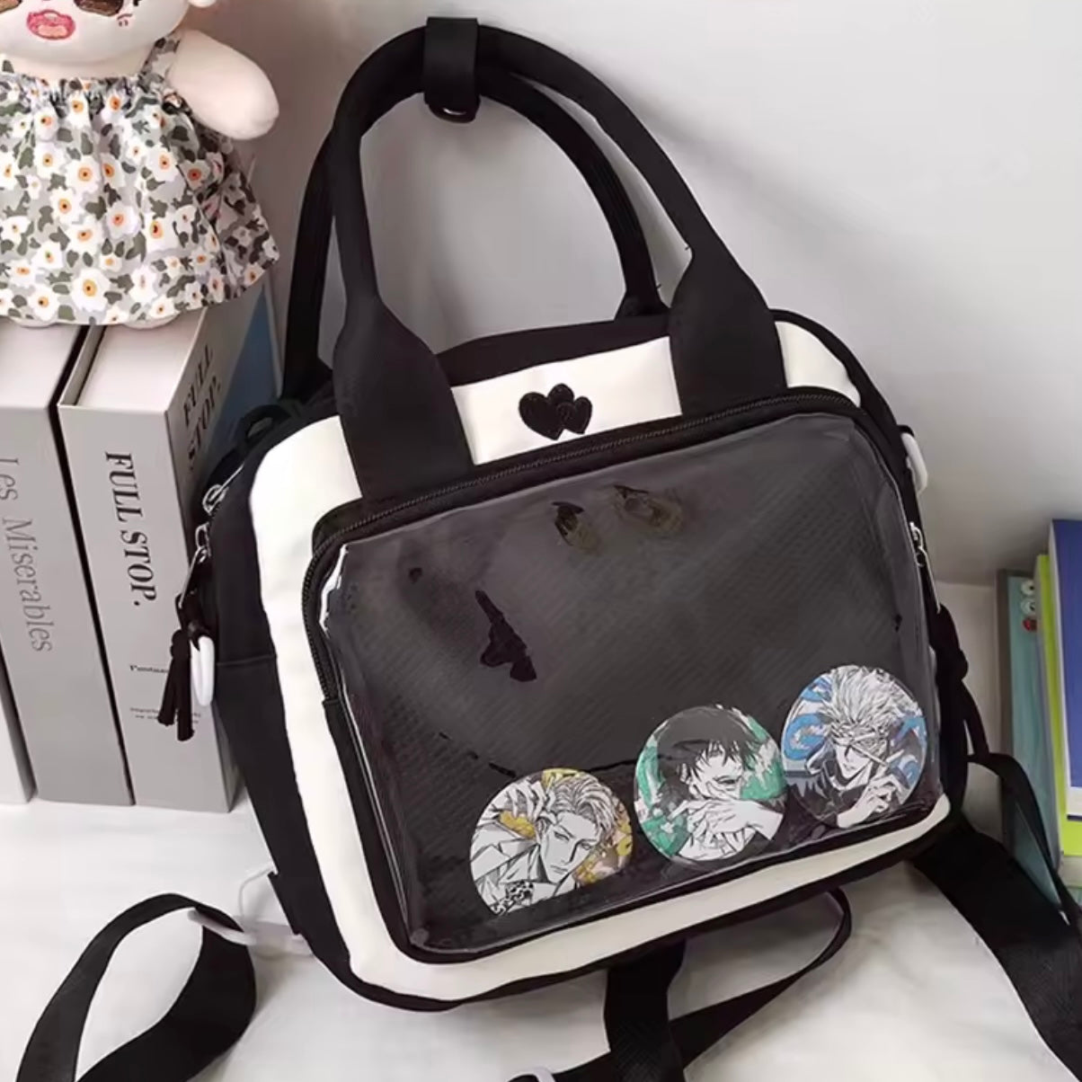 Bolso-Mochila “Corazones”.