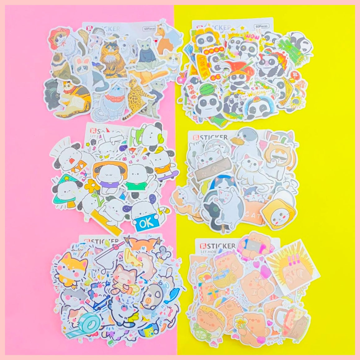 Set 60 Stickers