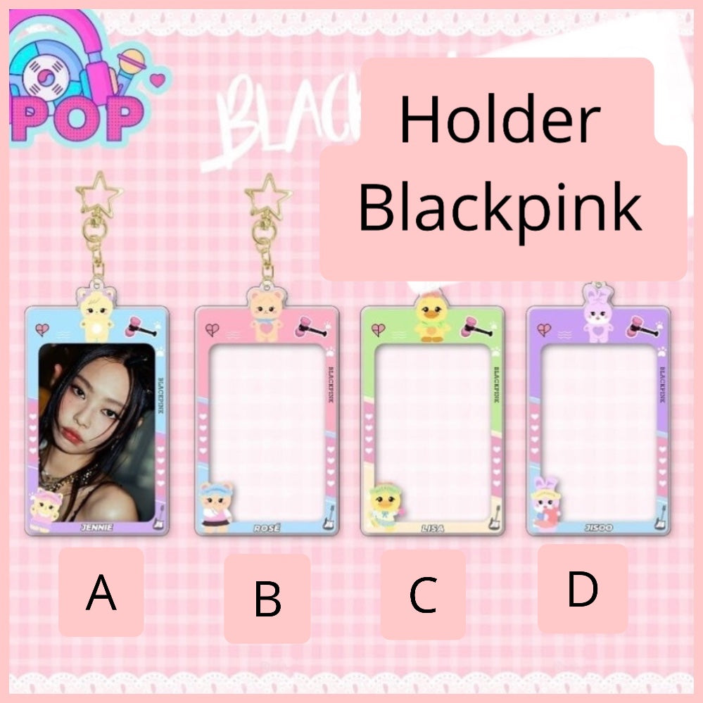Holder Porta Photocards o Porta Credencial “BlackPink”.