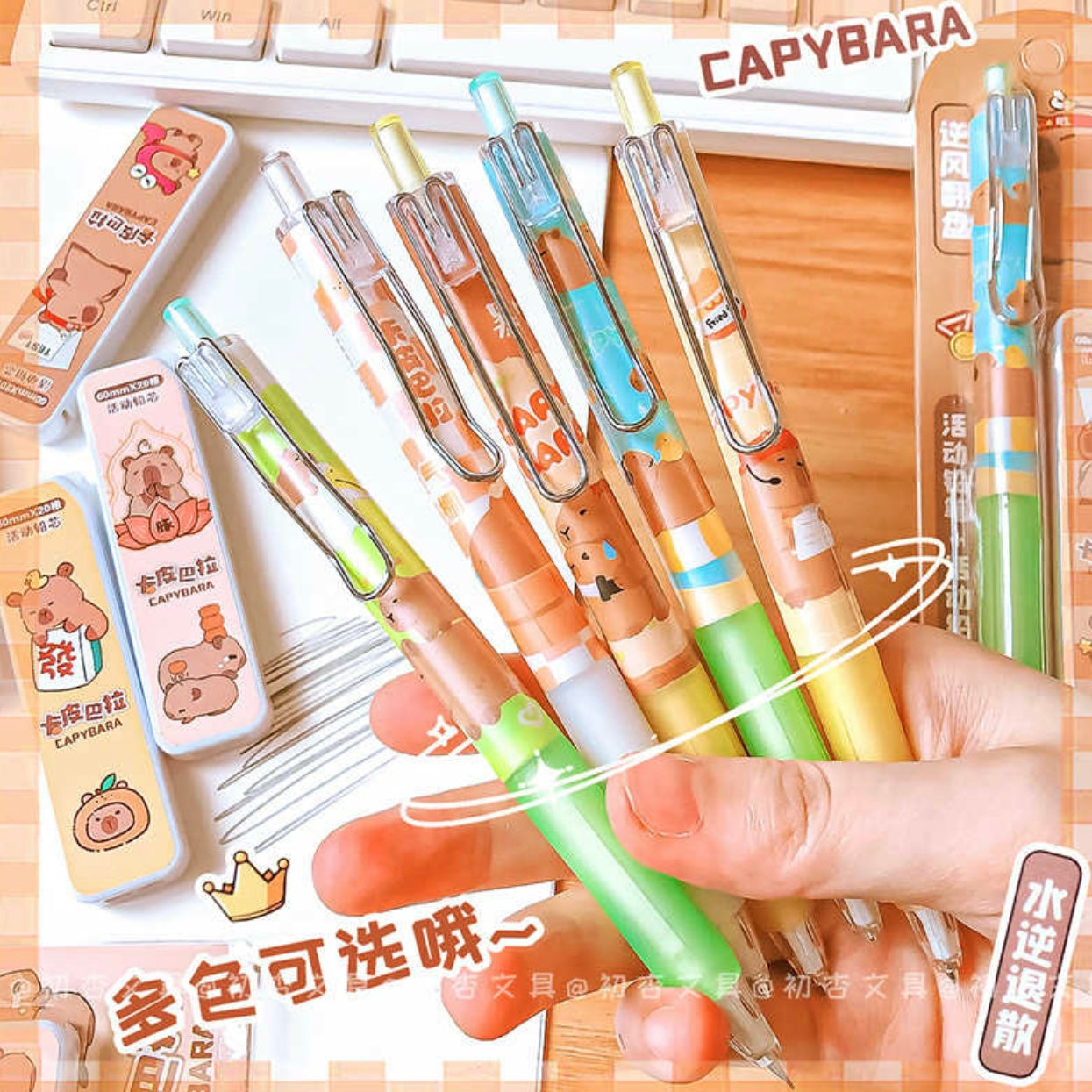 Portaminas + Minas “Capybara”
