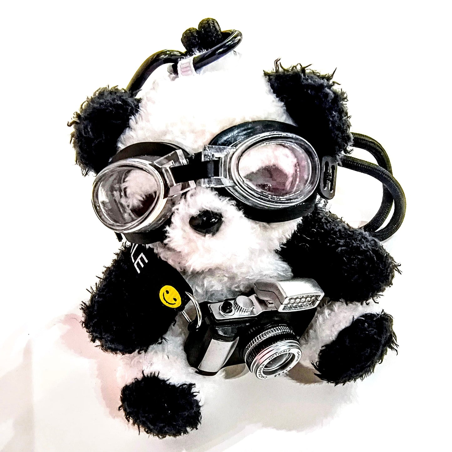 Llavero Felpudo “Panda Viajero”