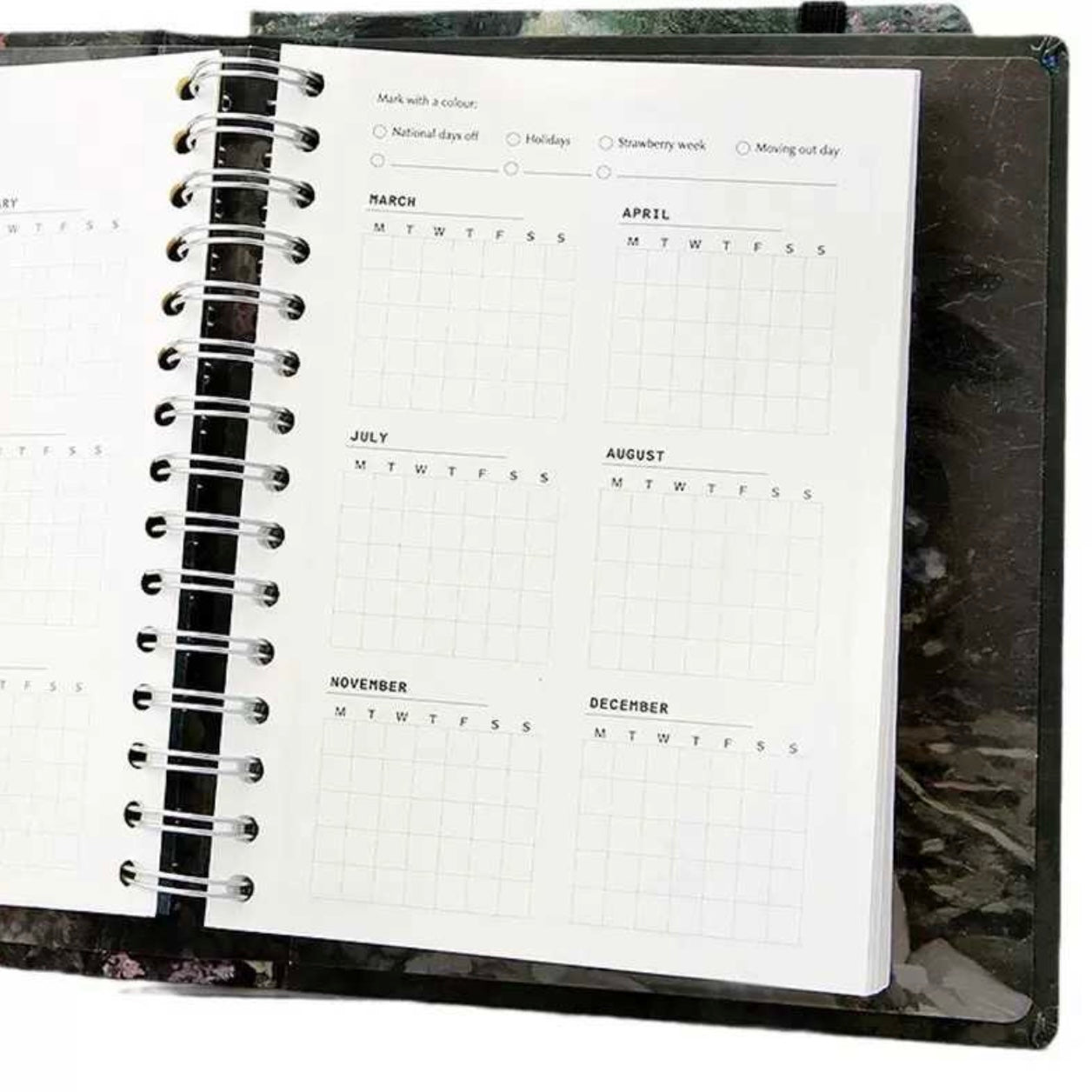 Binder Planner “Claude Monet”. 153 Hojas 22x17cms