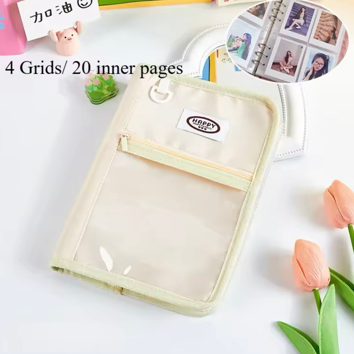 Binder para Photocards. 20 páginas 160 espacios.