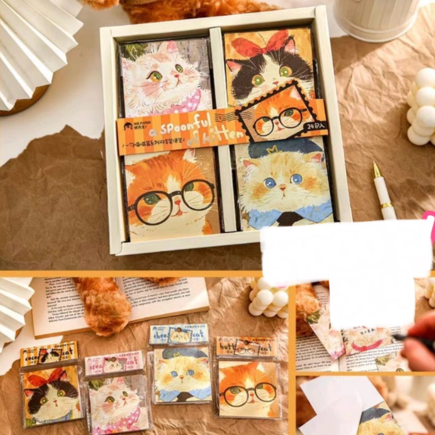 Notas “Gatito”. (60U)