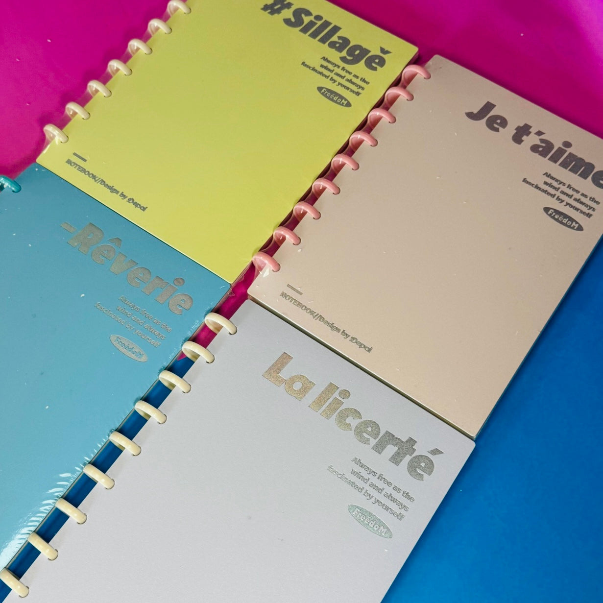 Cuaderno Discos. Tamaño B5