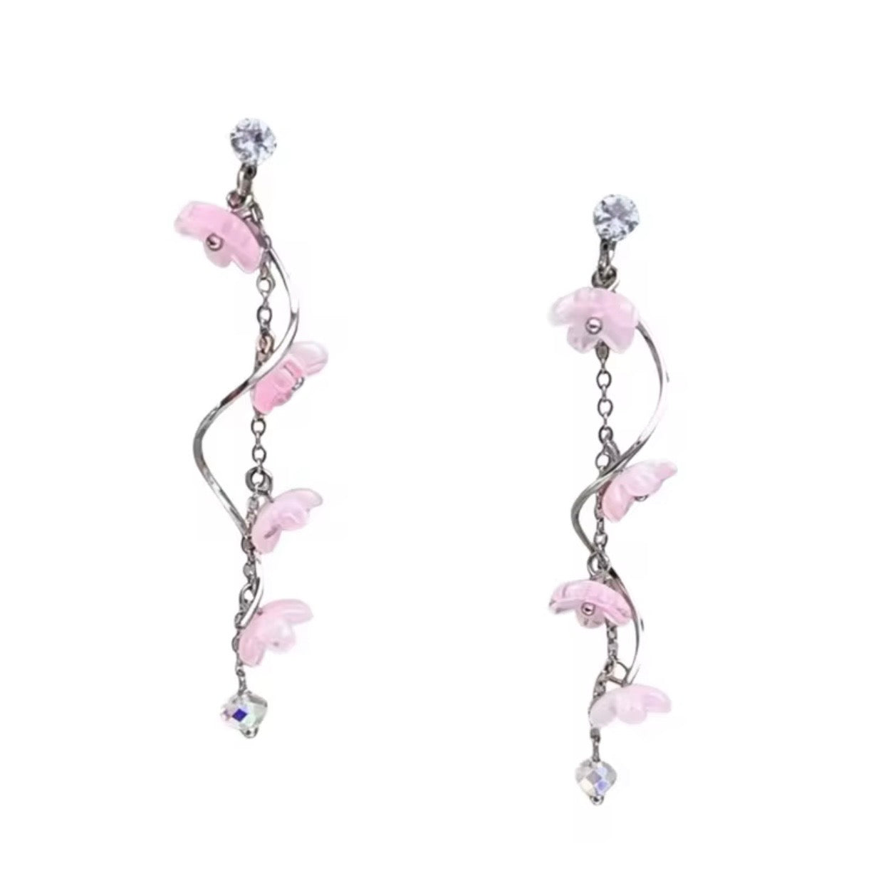 Aros “Flores de Cerezo”