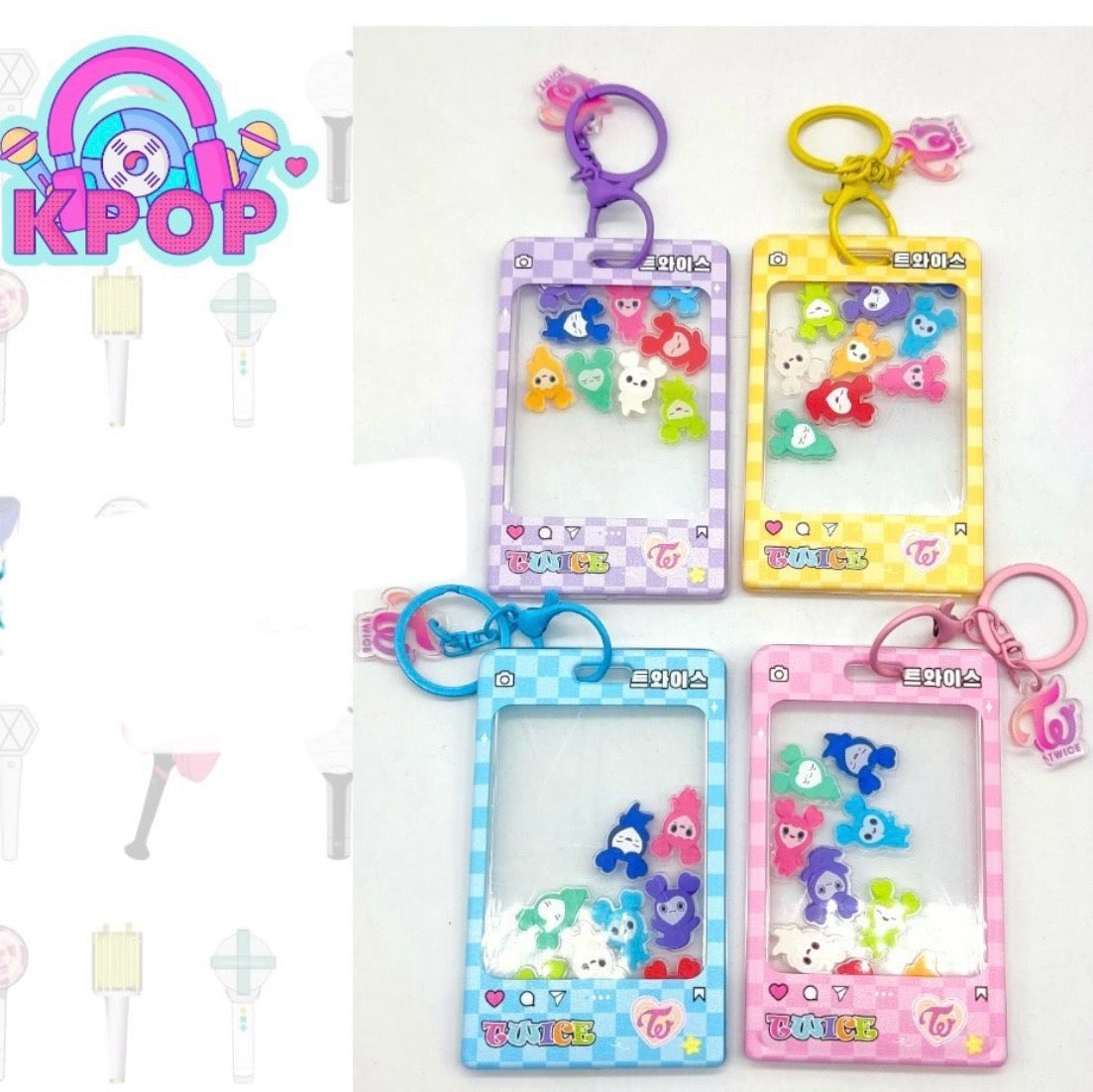 Holder Porta Photocards o Porta Credencial “Twice - Lovelys”.