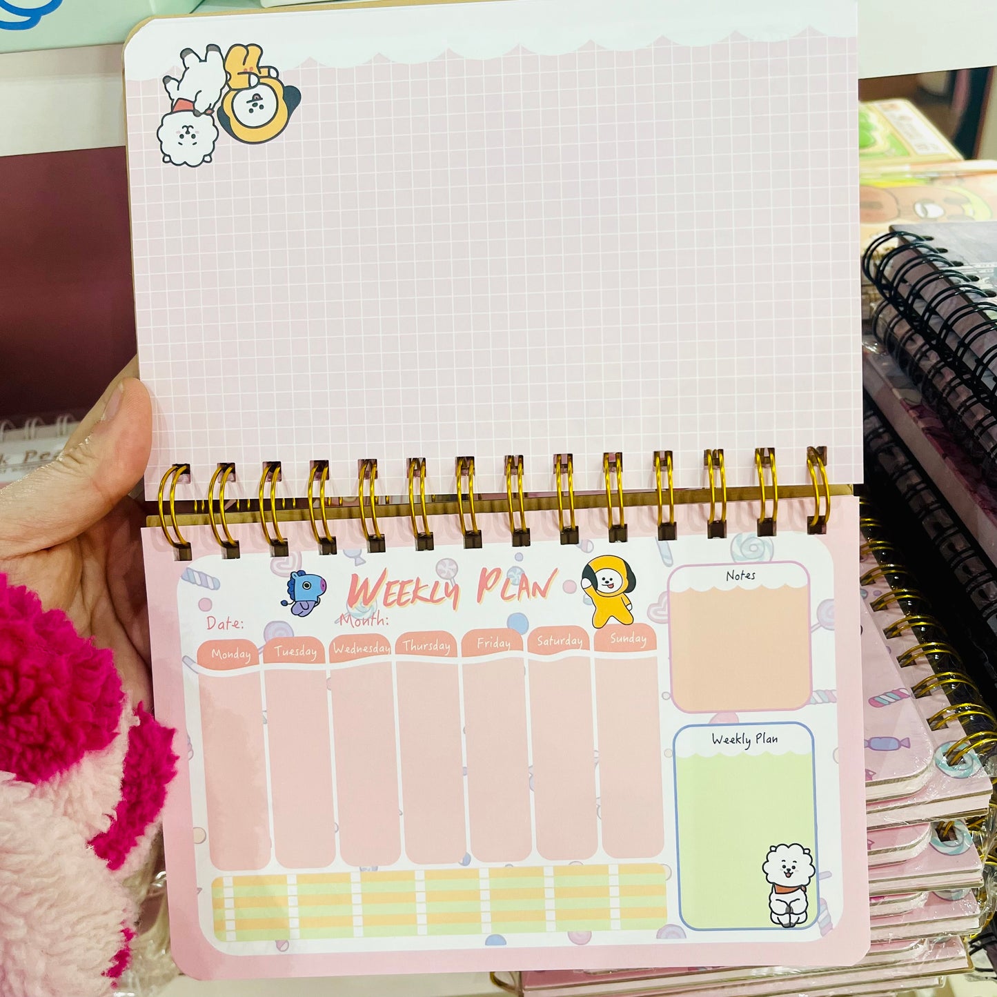 Planner Semanal “BT21”