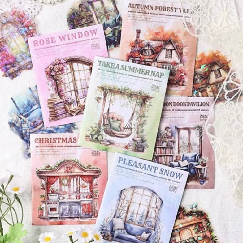 Stickers “Ventanas Vintage”