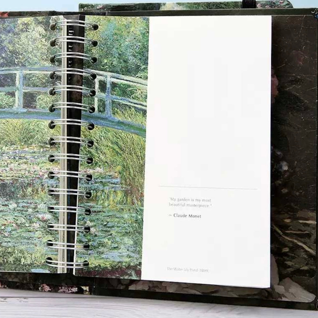 Binder Planner “Claude Monet”. 153 Hojas 22x17cms