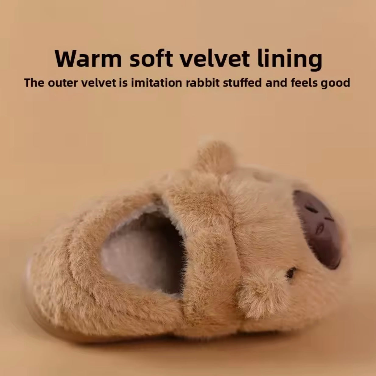 Pantuflas Antideslizantes “Capybara”