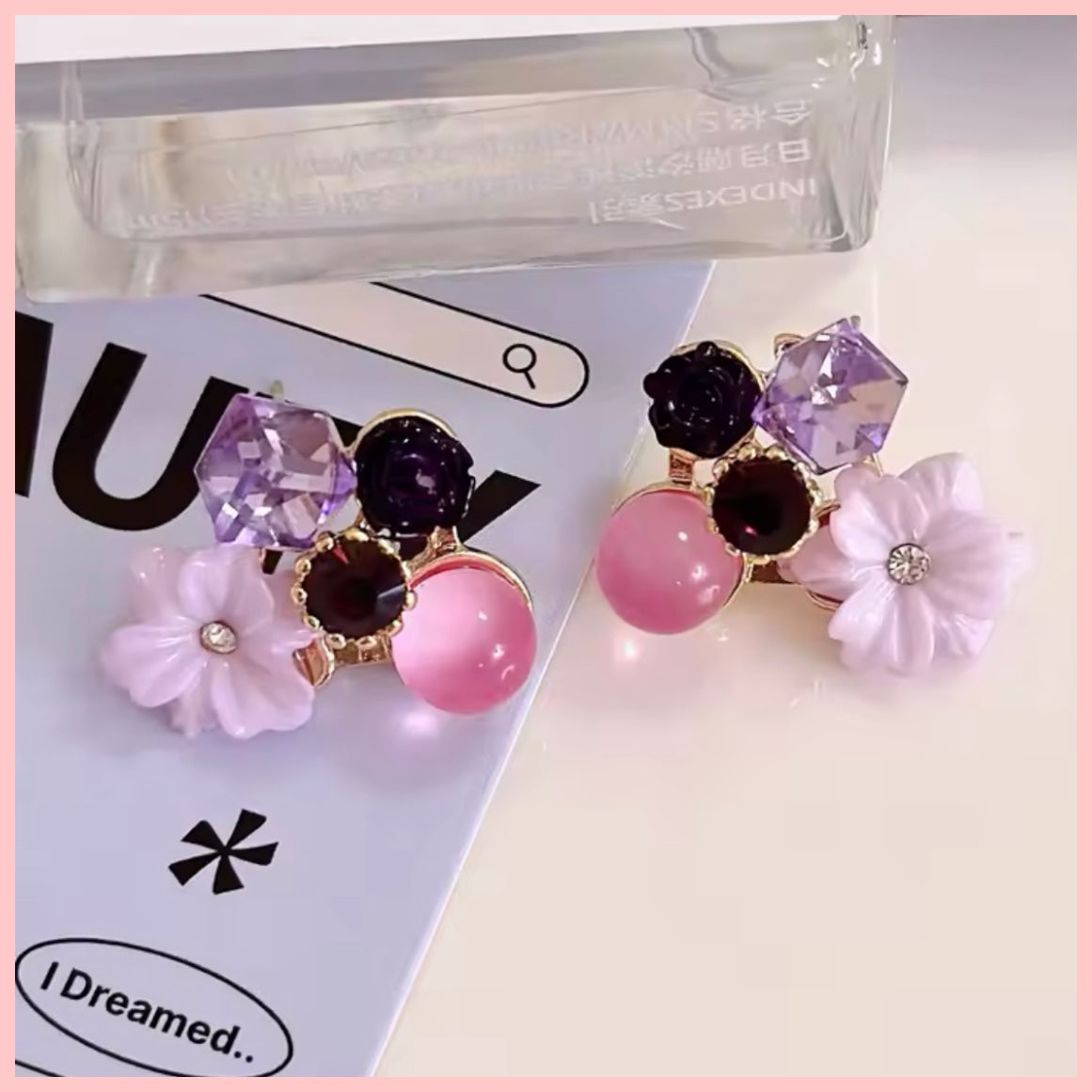 Aros “Flores Cute”