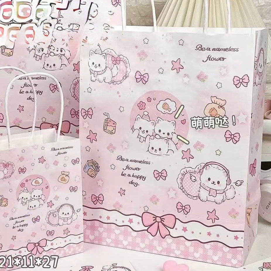 Bolsa de regalo “Gato Rosado”