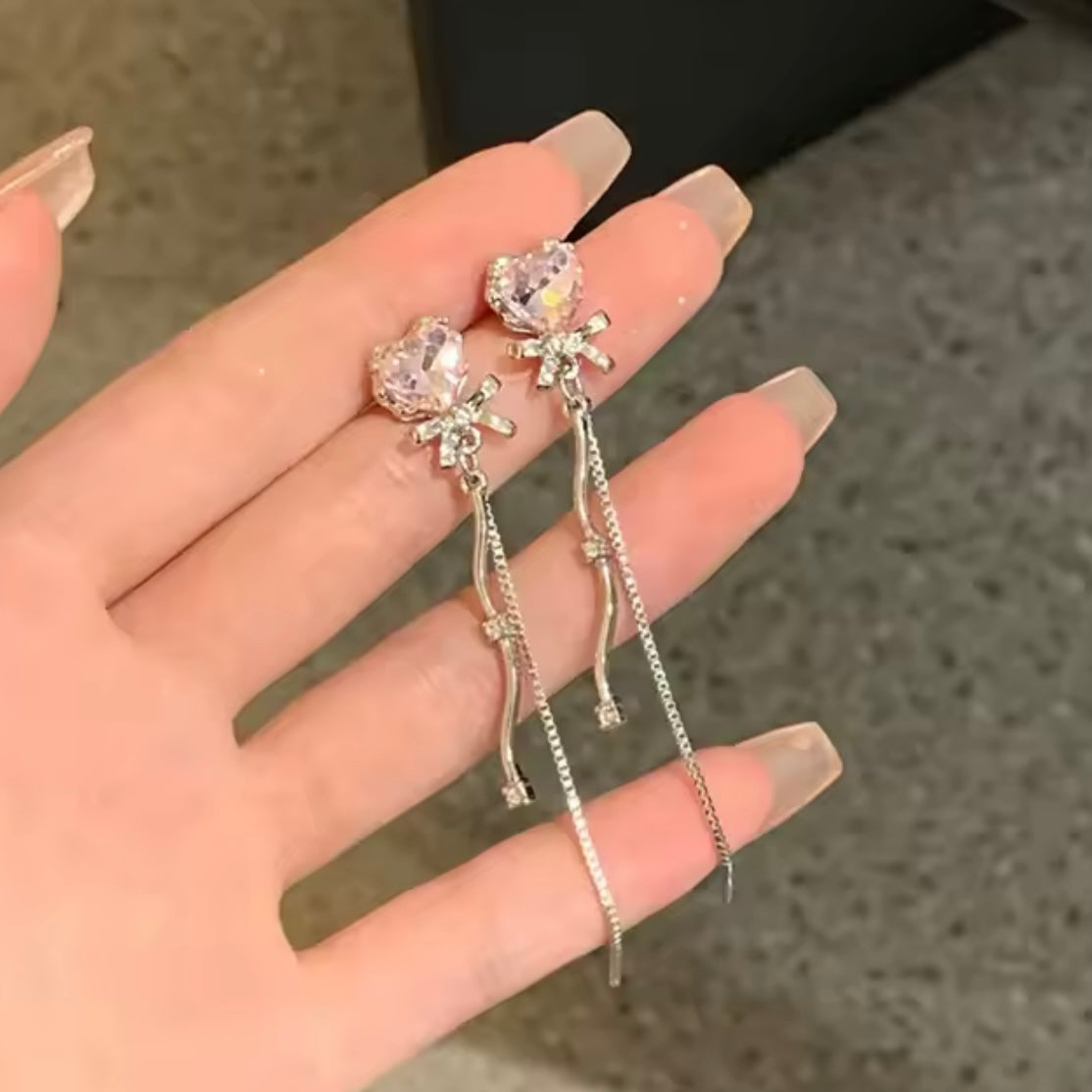 Aros “Corazón Cinta”