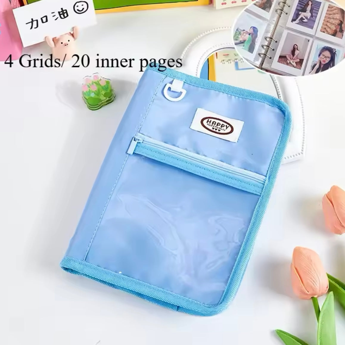 Binder para Photocards. 20 páginas 160 espacios.