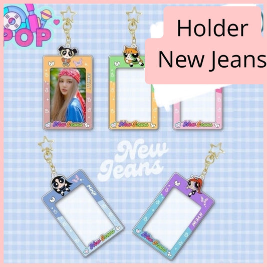 Holder Porta Photocards o Porta Credencial “New Jeans”.