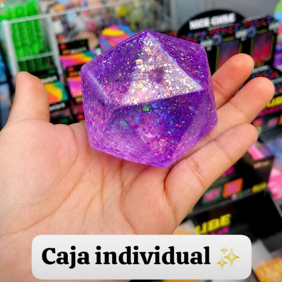 Squishy Gel “Diamante” Antiestrés