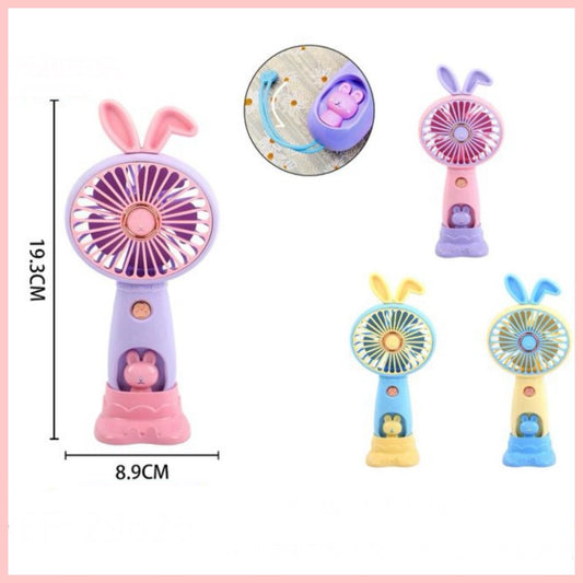 Ventilador Conejito. Cargador USB
