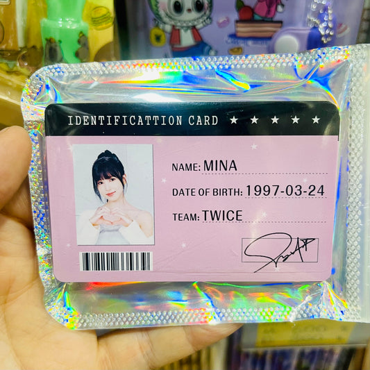 Set tarjetas de Identificación “Twice”