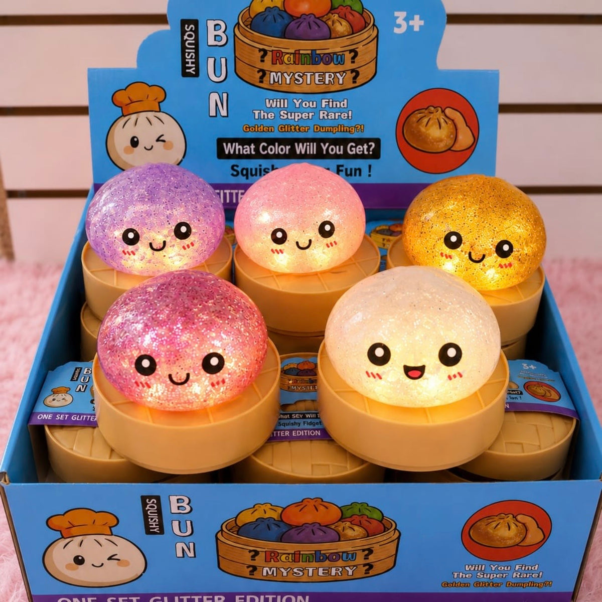 Squishy Dumpling con Carita “Orbit con Luz”