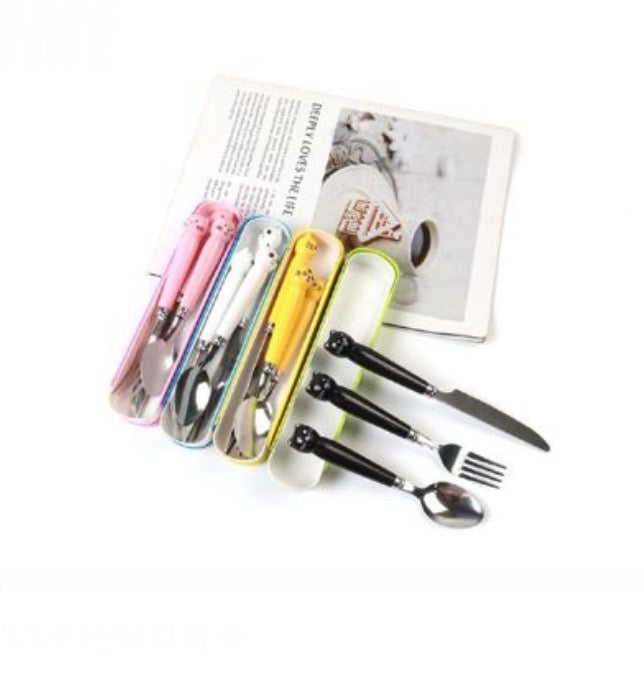 Set Cubiertos (Cuchara + Cuchillo + Tenedor)