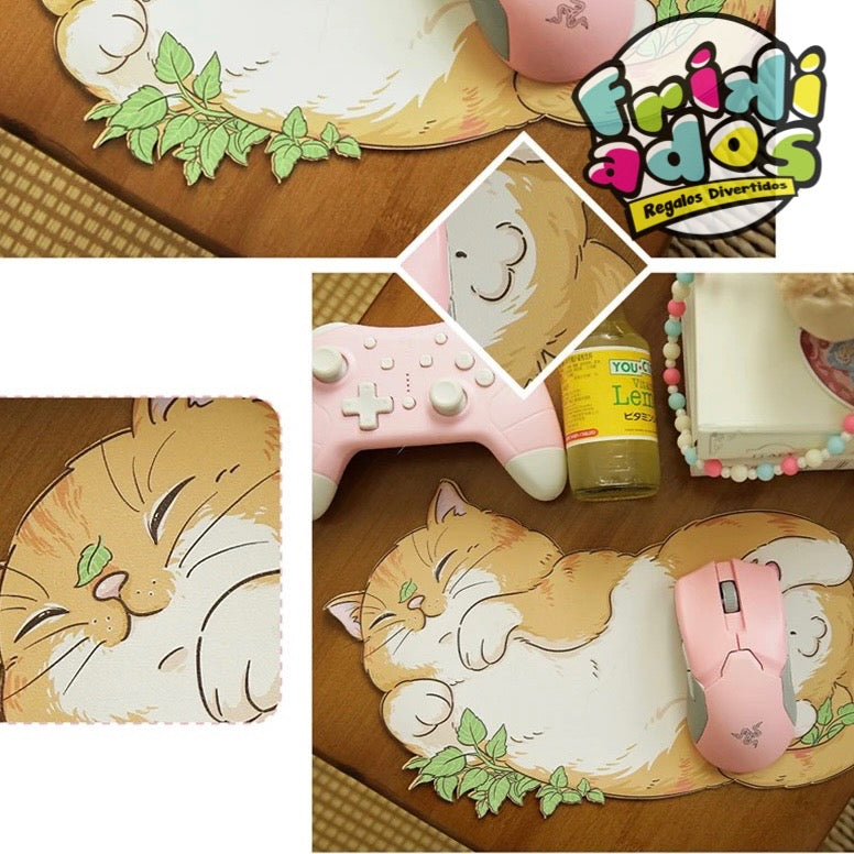 Mouse Pad “Gatito”. 34x18Cms