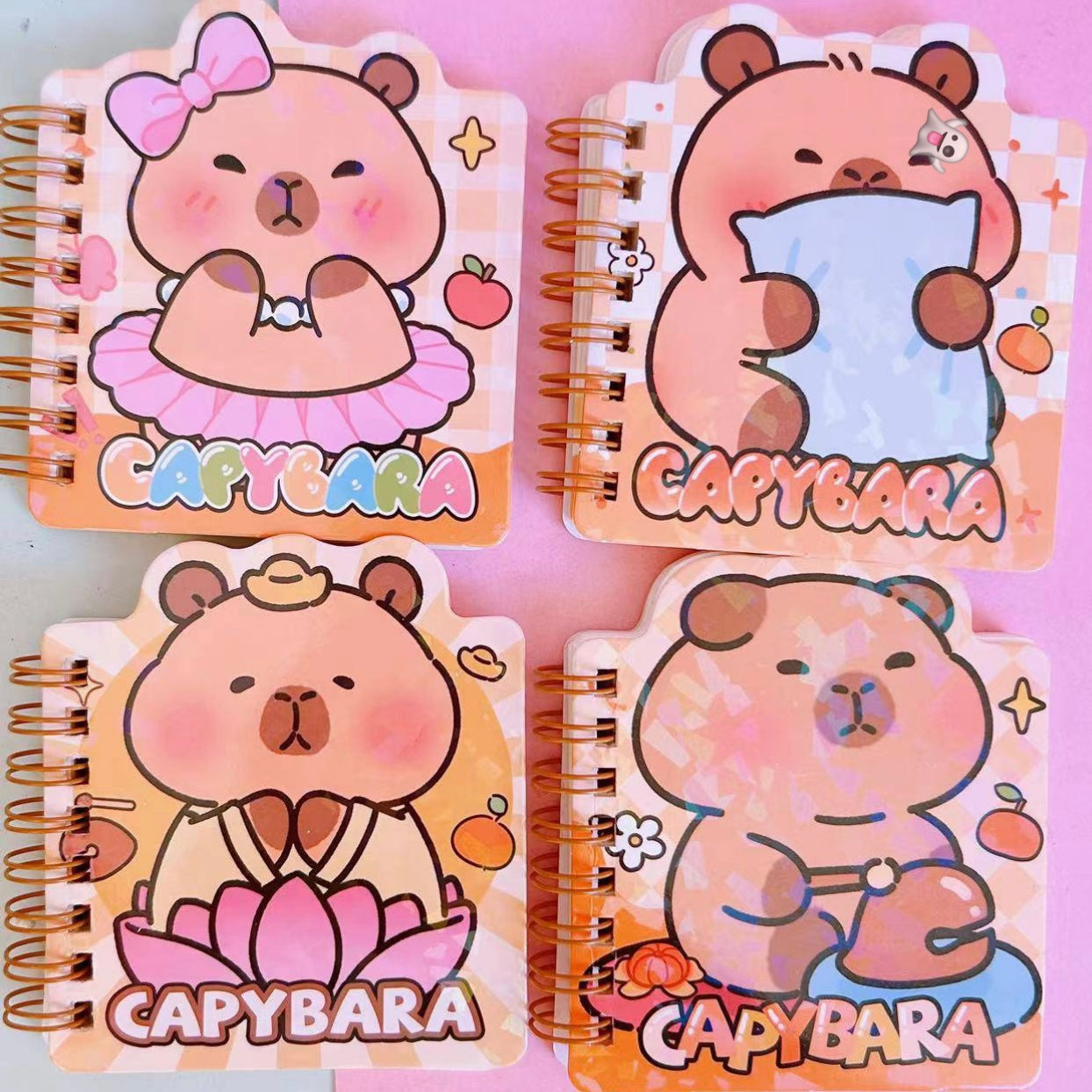 Mini Libreta “Capybara”. 60 Páginas 9x9cms