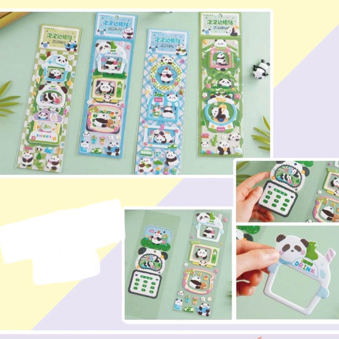 Sticker 3D “Panda”