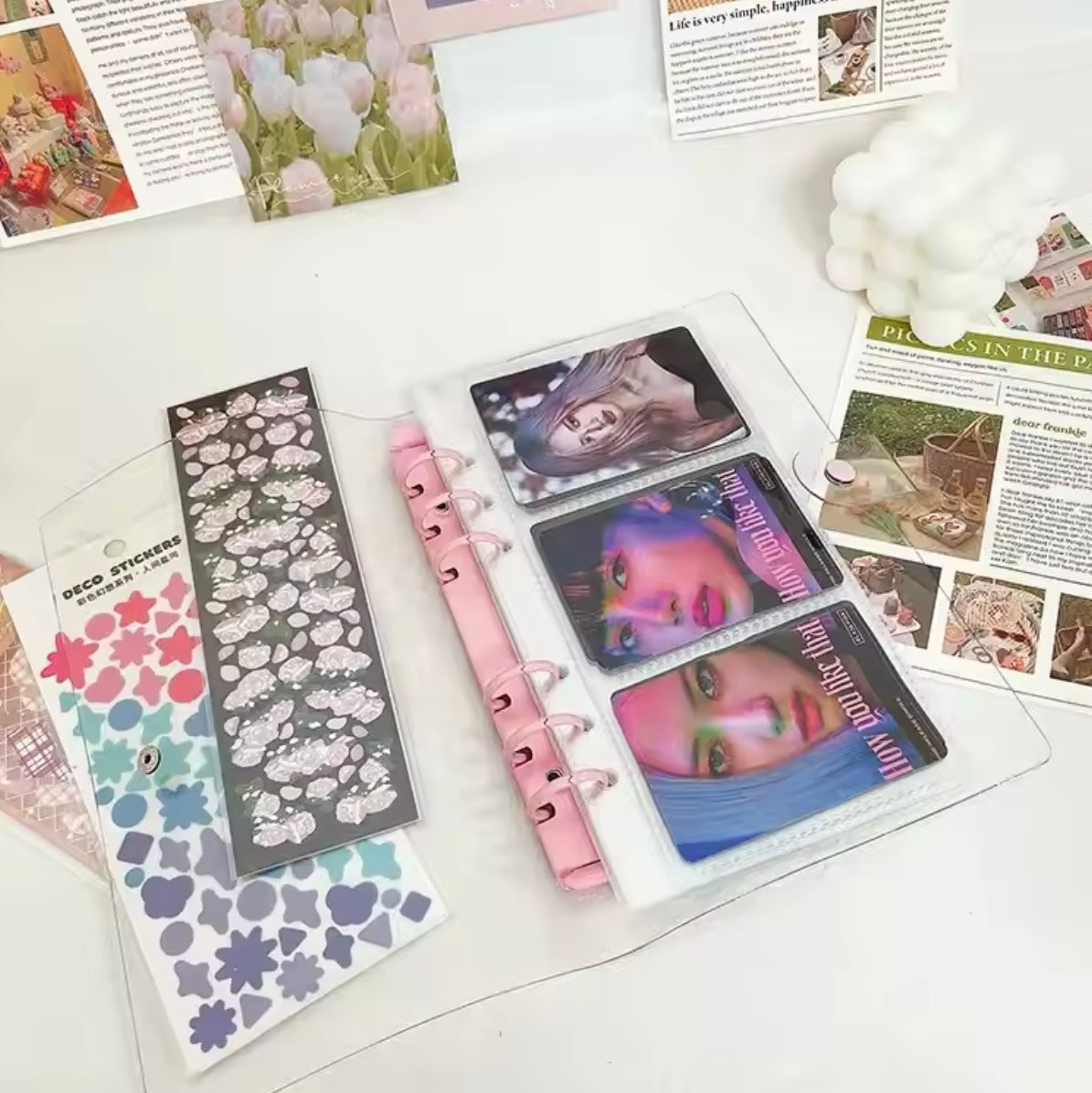 Binder porta PhotoCards, 150 espacios. 19x11cms