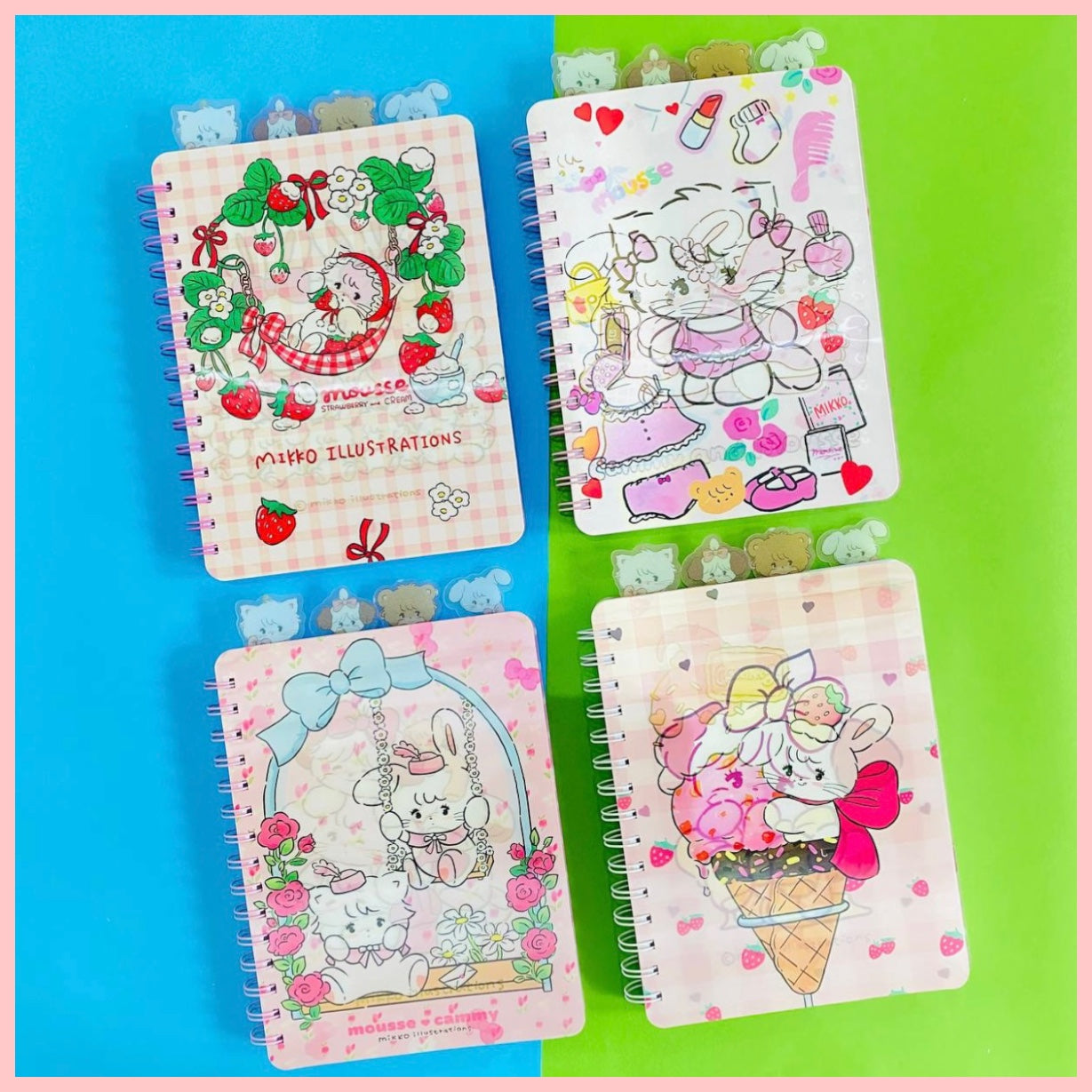 Cuaderno con Separadores “Mikko”