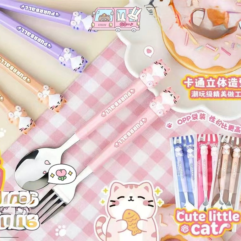 Set Cubiertos (Cuchara + Tenedor)