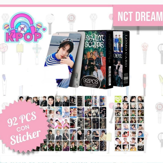 Set 92 PCS “NCT Dream”. 60 Photocards + 32 Mini Stickers.