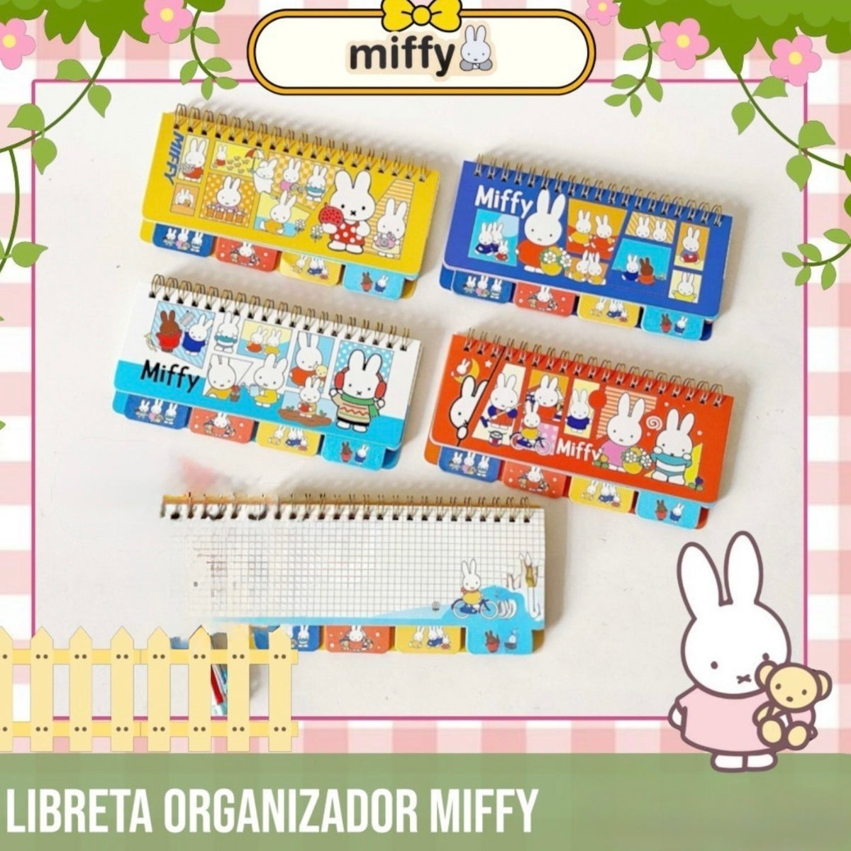 Libreta Organizadora “Miffy”