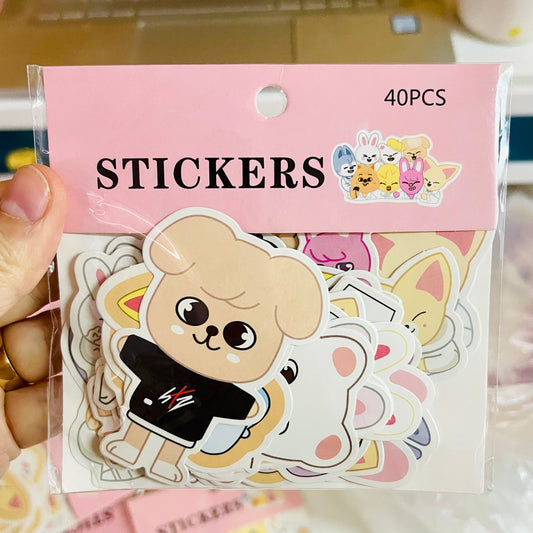 Set 40 Stickers “SKZOO Straykids”