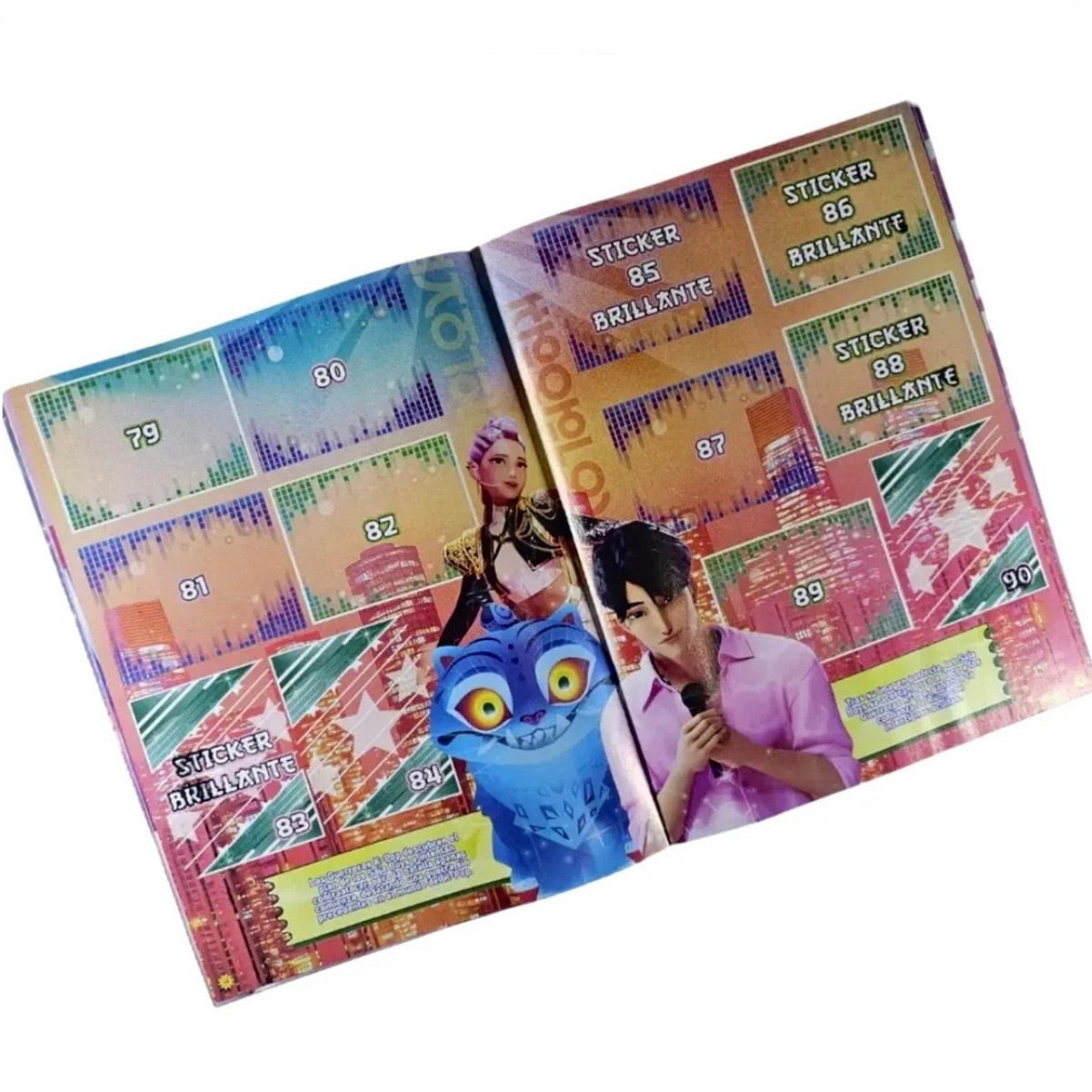 Álbum + Láminas + Stickers “Huntrix Las Guerreras Kpop”