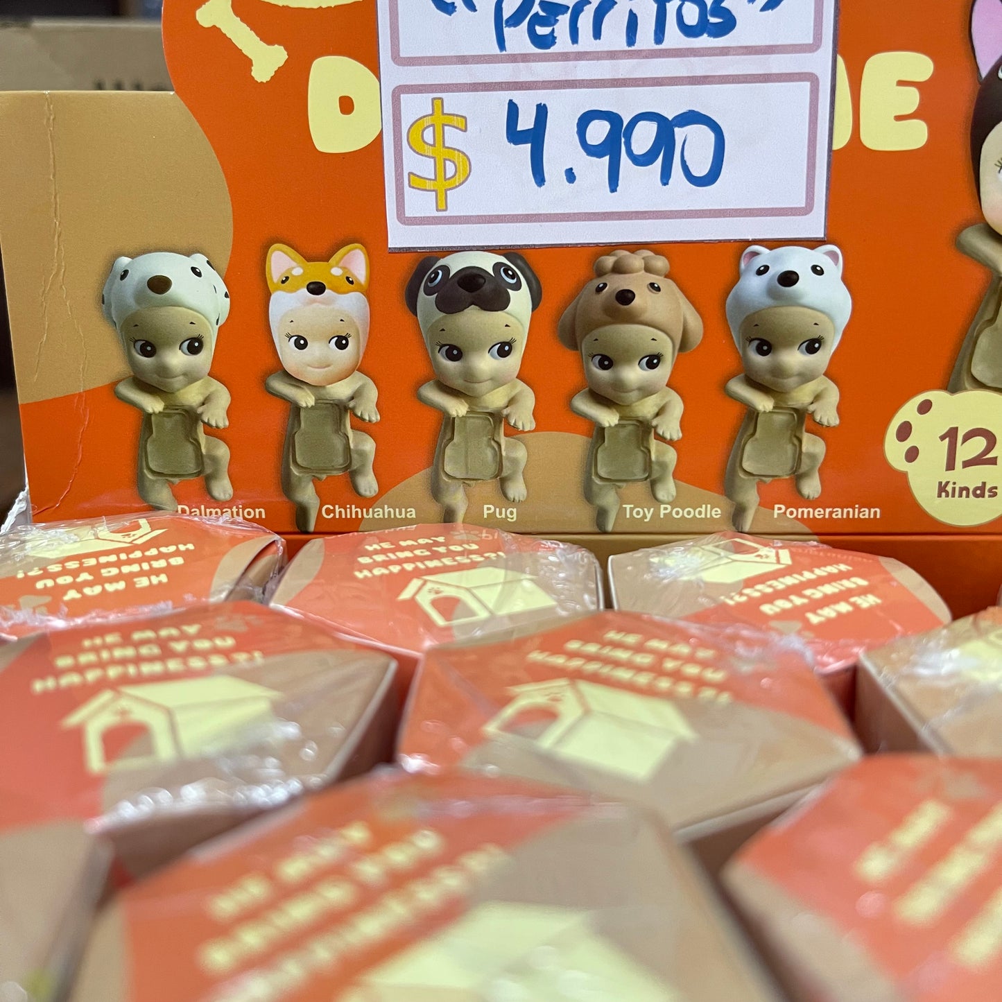 Figura Sorpresa “Sonny Angel Perritos”. Accesorio para Celular o Computador.