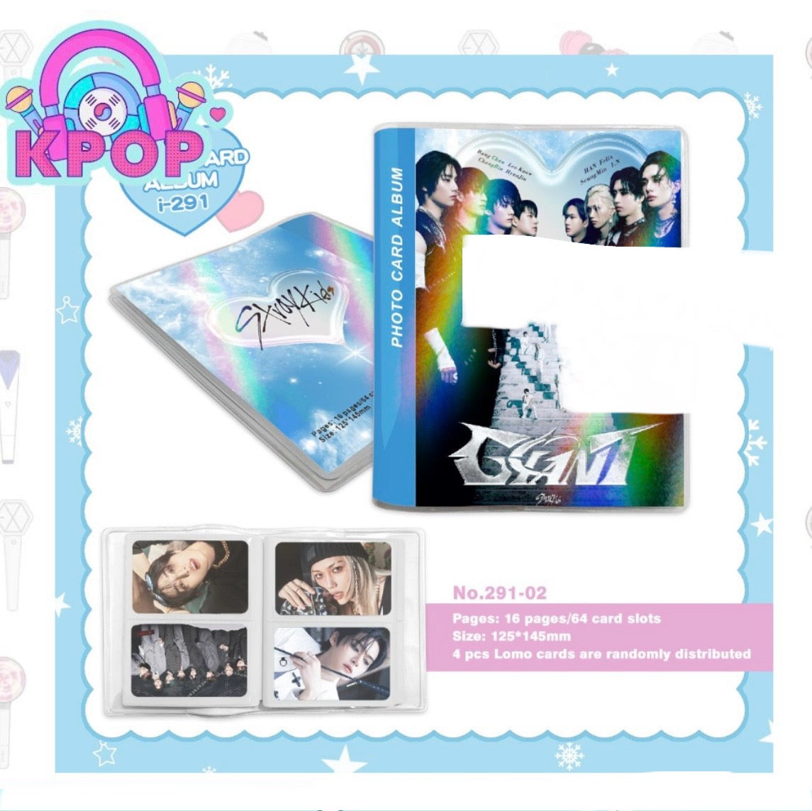 Binder “Straykids”. 64 Espacios