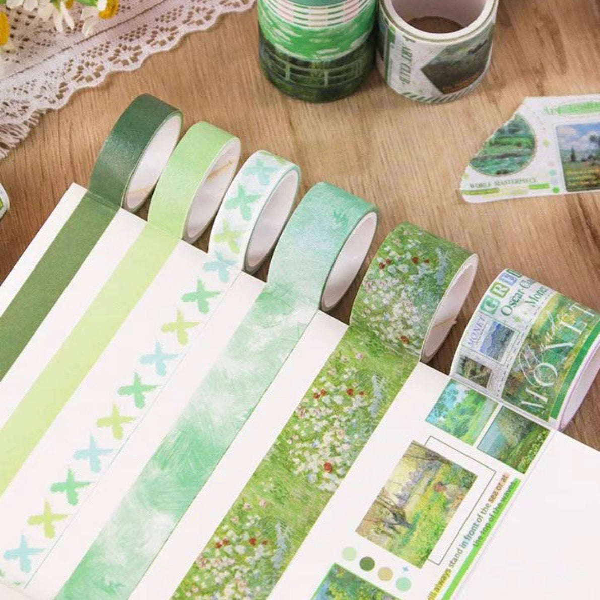 Set 12 Washi Tape “Art Gallery”
