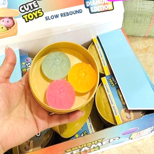 Set 3 Squishy Mini Dumpling