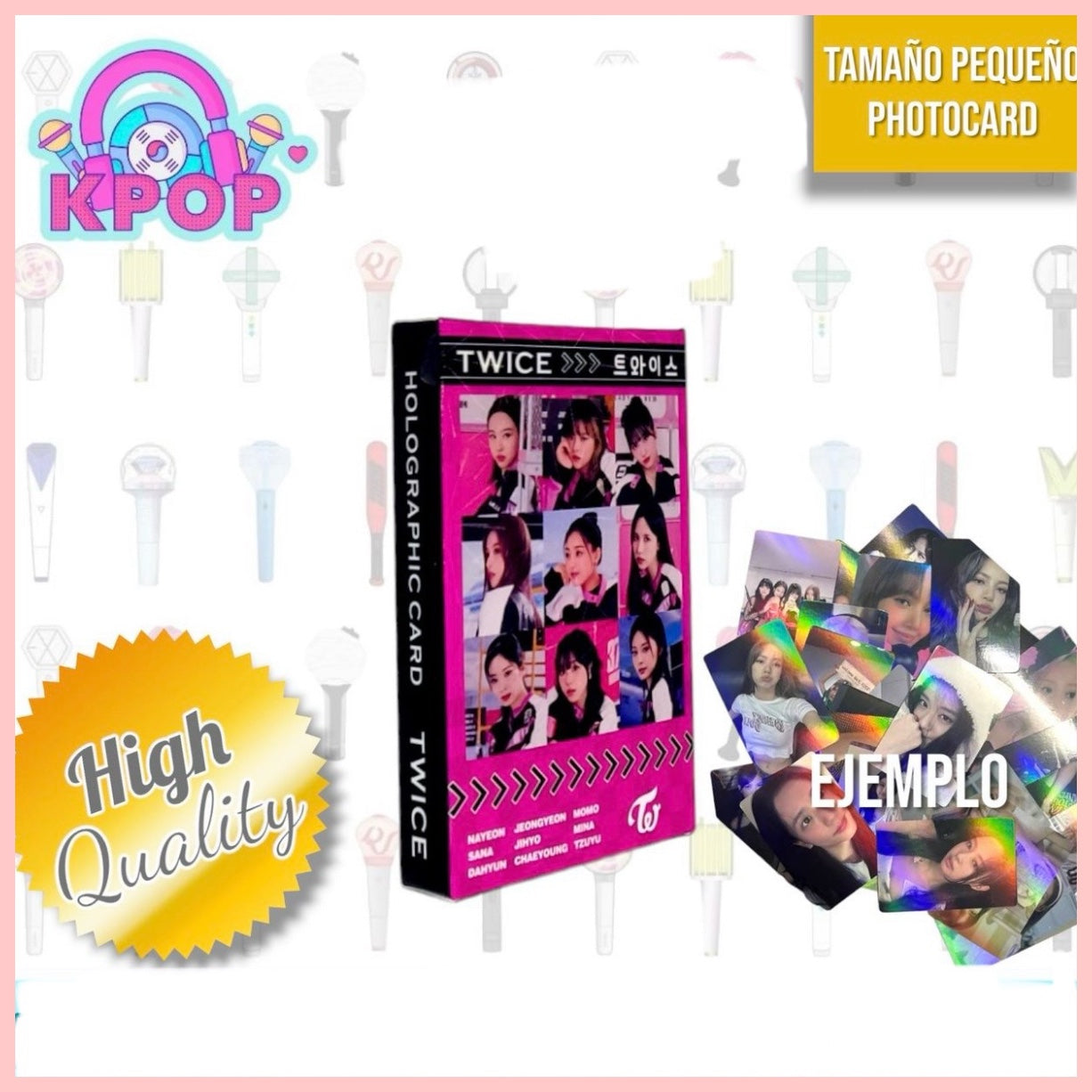 Set 30 Photocards Dobles “Twice”