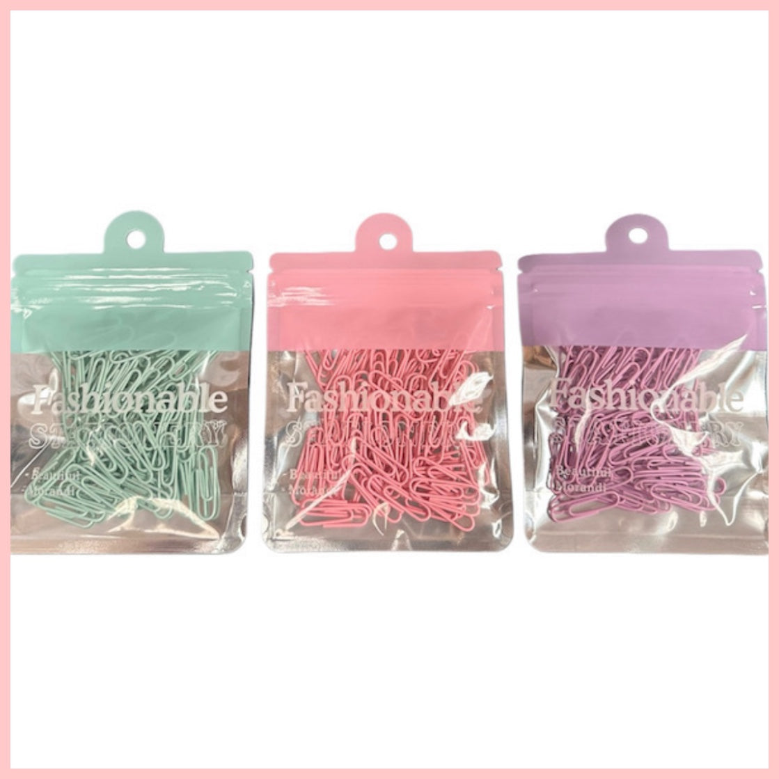 Set Clip Tonos Pastel
