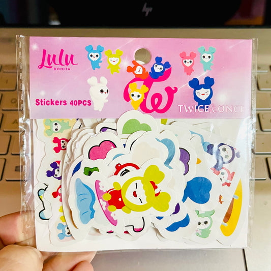Set 40 Stickers “Twice”